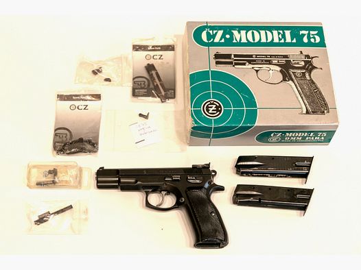 Brünner CZ 75 M93 9mm Luger aus erster Hand