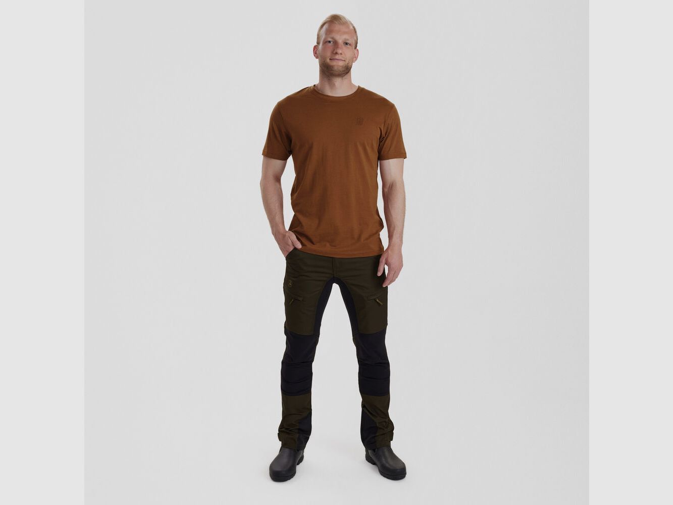 Deerhunter Easton T-shirt Burnt Orange, immagine 5 di 5