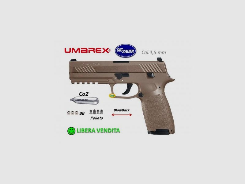 UMAREX SIG SAUER P320 AIR DESERT Kal.4,5