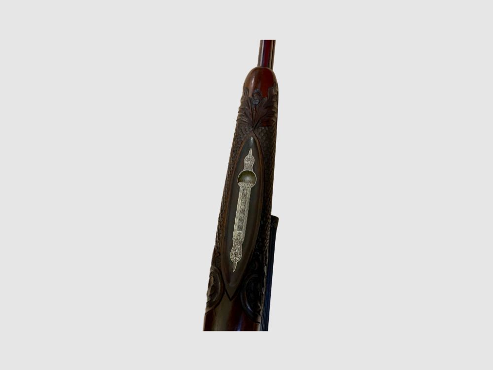 Bockdoppelbüchse Franzoj Ferlach, Kal. 9,3x74R mit ZF