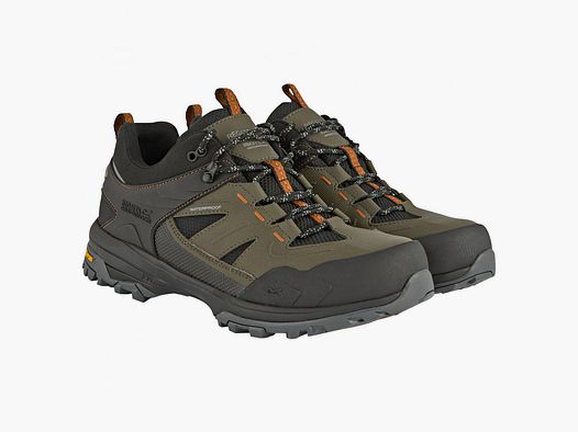 Scarpe Mezza da Trekking per Uomo (Olive Night/Pumpkin Spice)