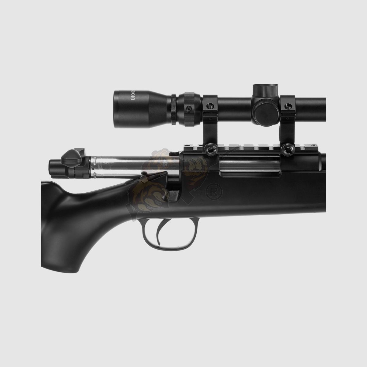 SR-1 Sniper Rifle Airsoft Set Black - Well -F-