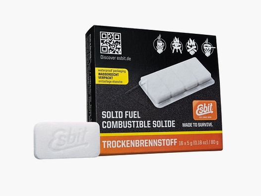 Esbit Trockenbrennstoff-Tabletten 16x5 g