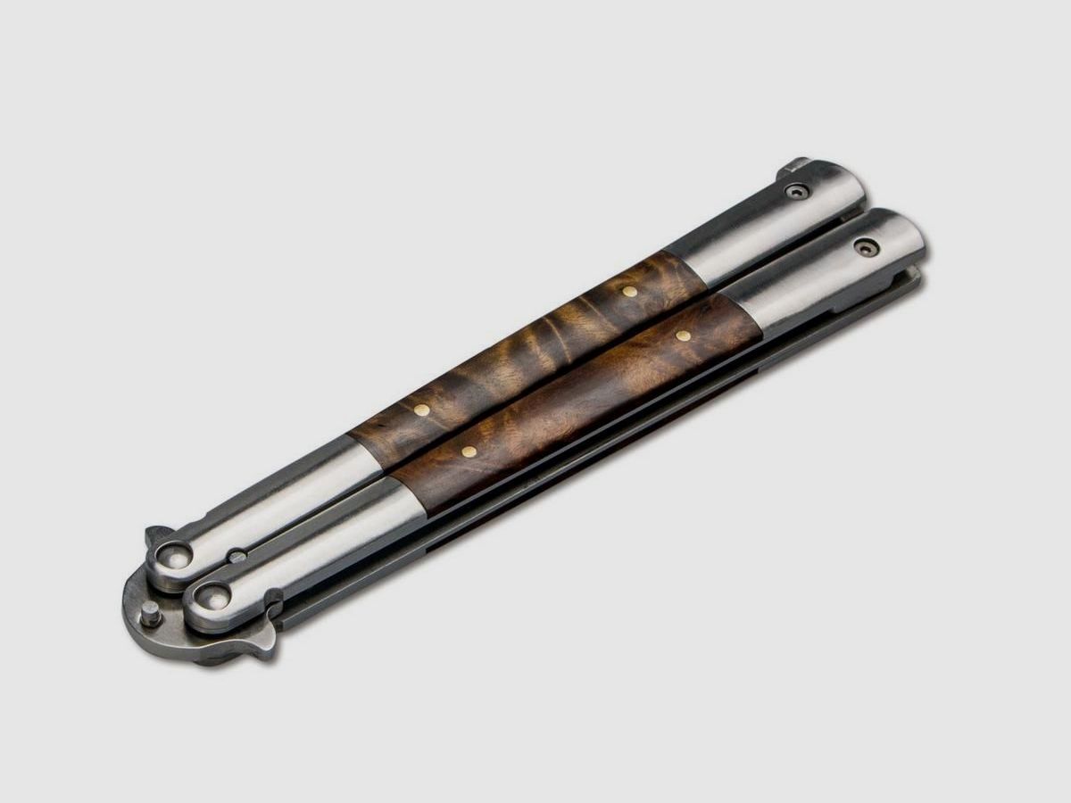 Böker Magnum Balisong Bois grand couteau papillon, Bild 4 von 4