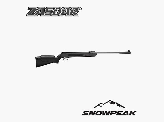 Carabina aire comprimido Snowpeak – Zasdar LB600 cal. 4,5 mm. Muelle.