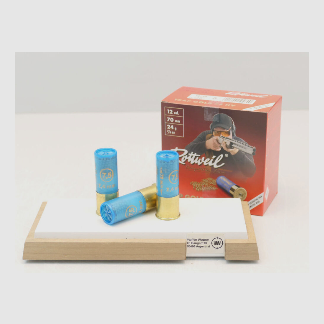 Rottweil TRAP GOLD HV 24g à25 12/70 - 2.4MM