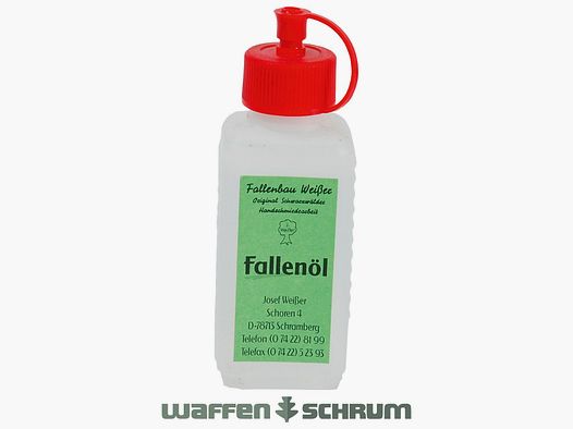 Fallenbau Weißer Fallenöl geruchlos