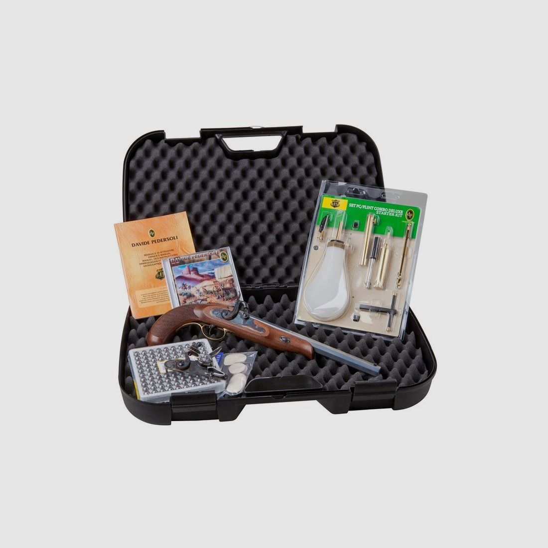 Davide Pedersoli Continental Target Set, caliber || muzzleloader pistol