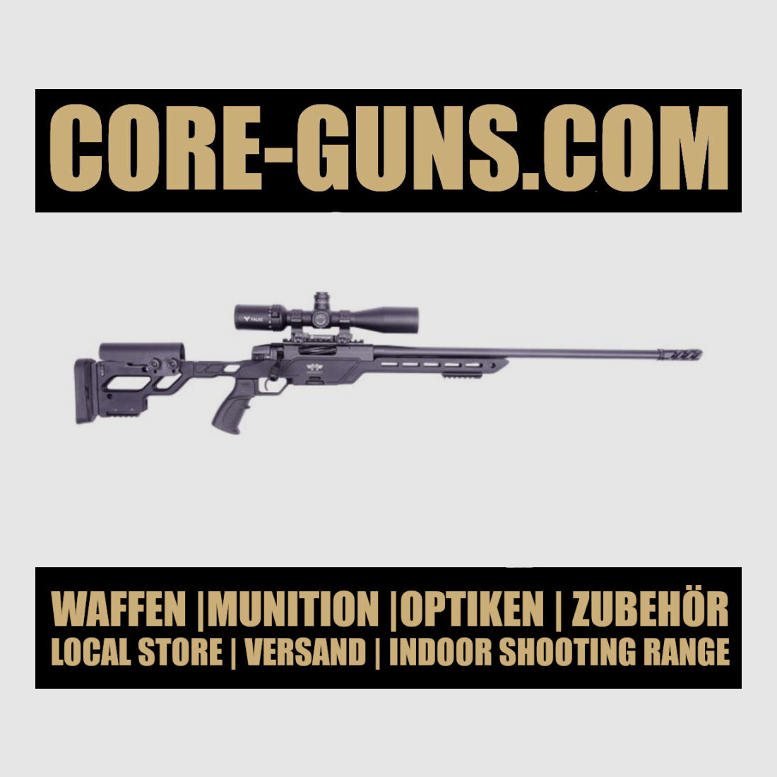 Karabinek Match-Rep.-Büchse MPR 6,5 Creedmoor z składanym łożem 24" Twój karabinek do strzelania na długie dystanse na początek.