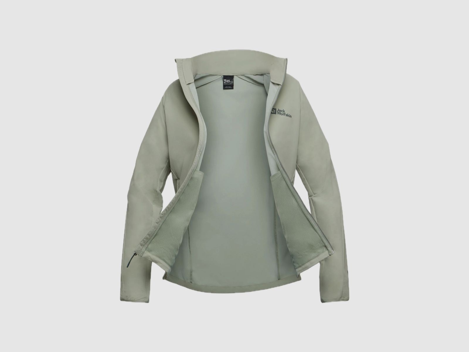 JACK WOLFSKIN Prelight Stride Jkt W Mint Leaf