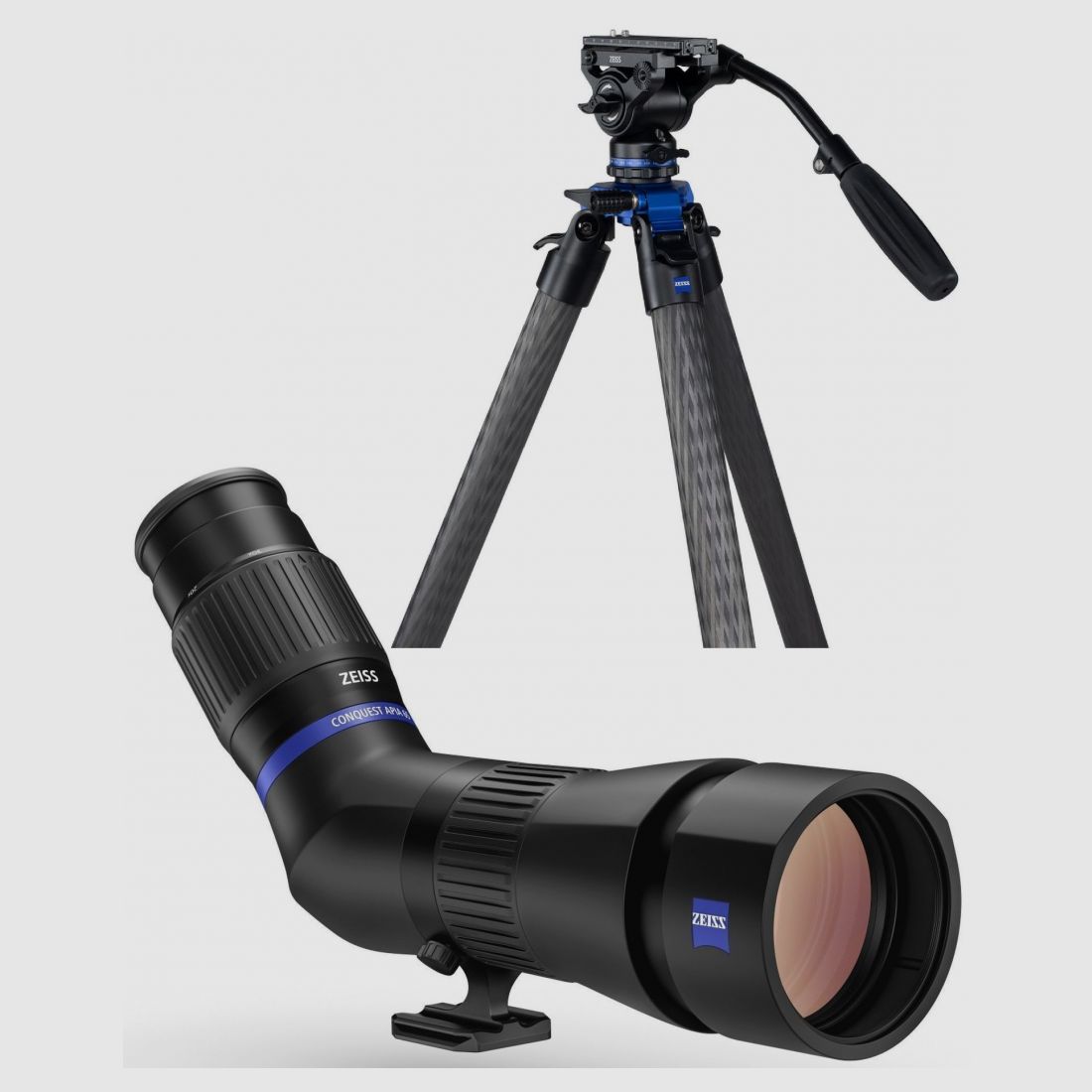 Zeiss ZEISS Conquest Apia 65 mit Okular 20-50x + Pro-Serie Stativ Universal - Dealpreis