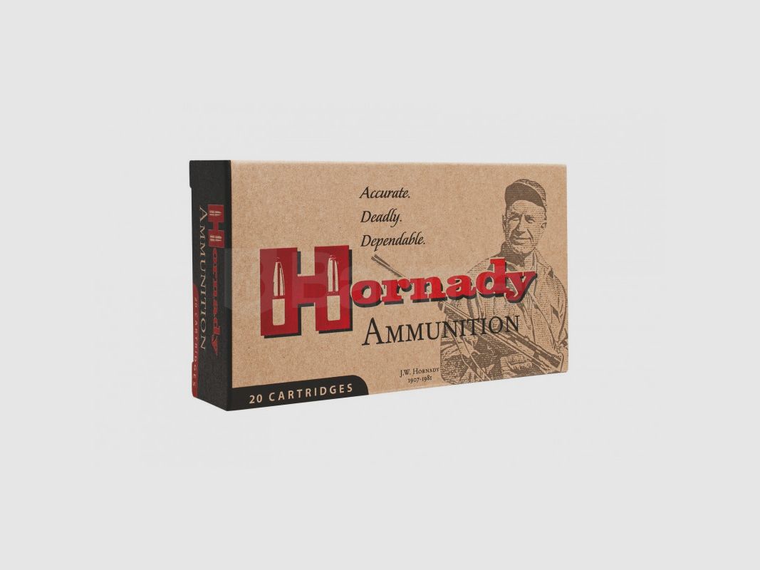 BOX MIT 20 PATRONEN HORNADY 308WIN 150 GRS SST