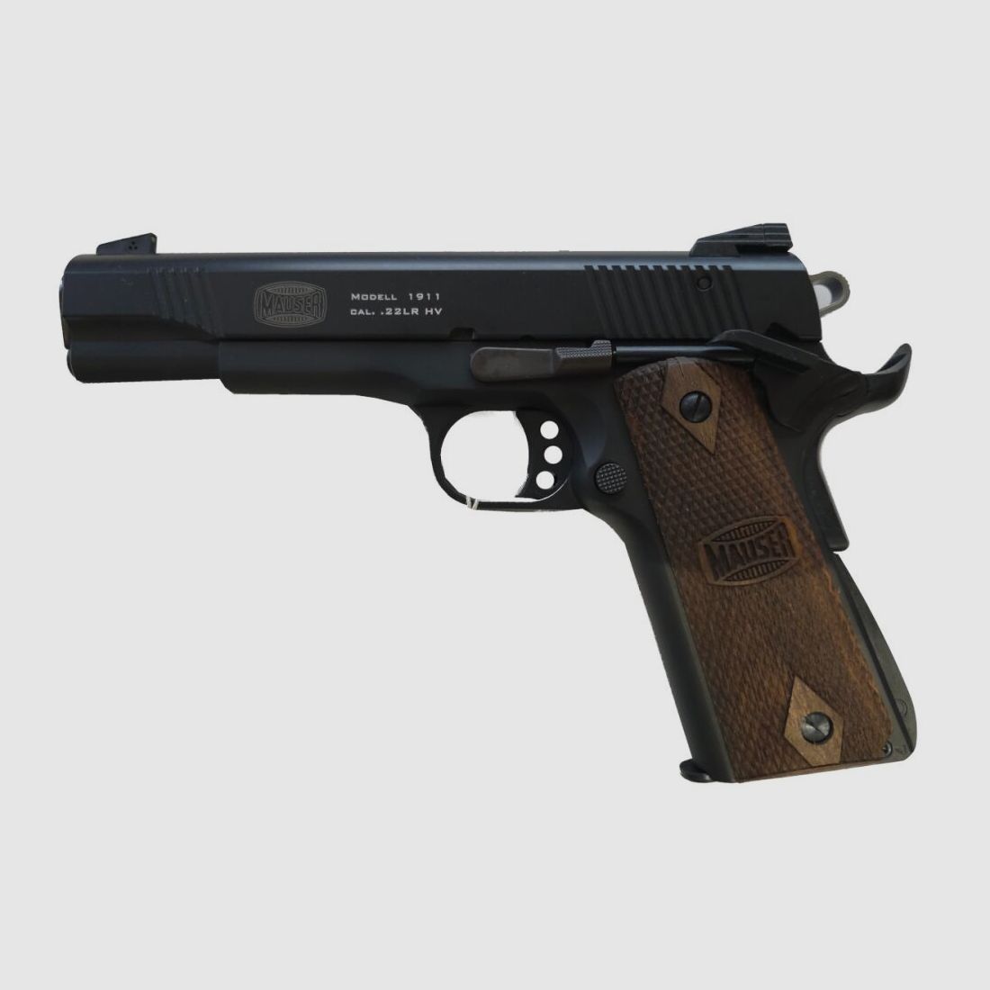 Mauser 1911 black .22lr HV - Semi-automatic pistol available immediately