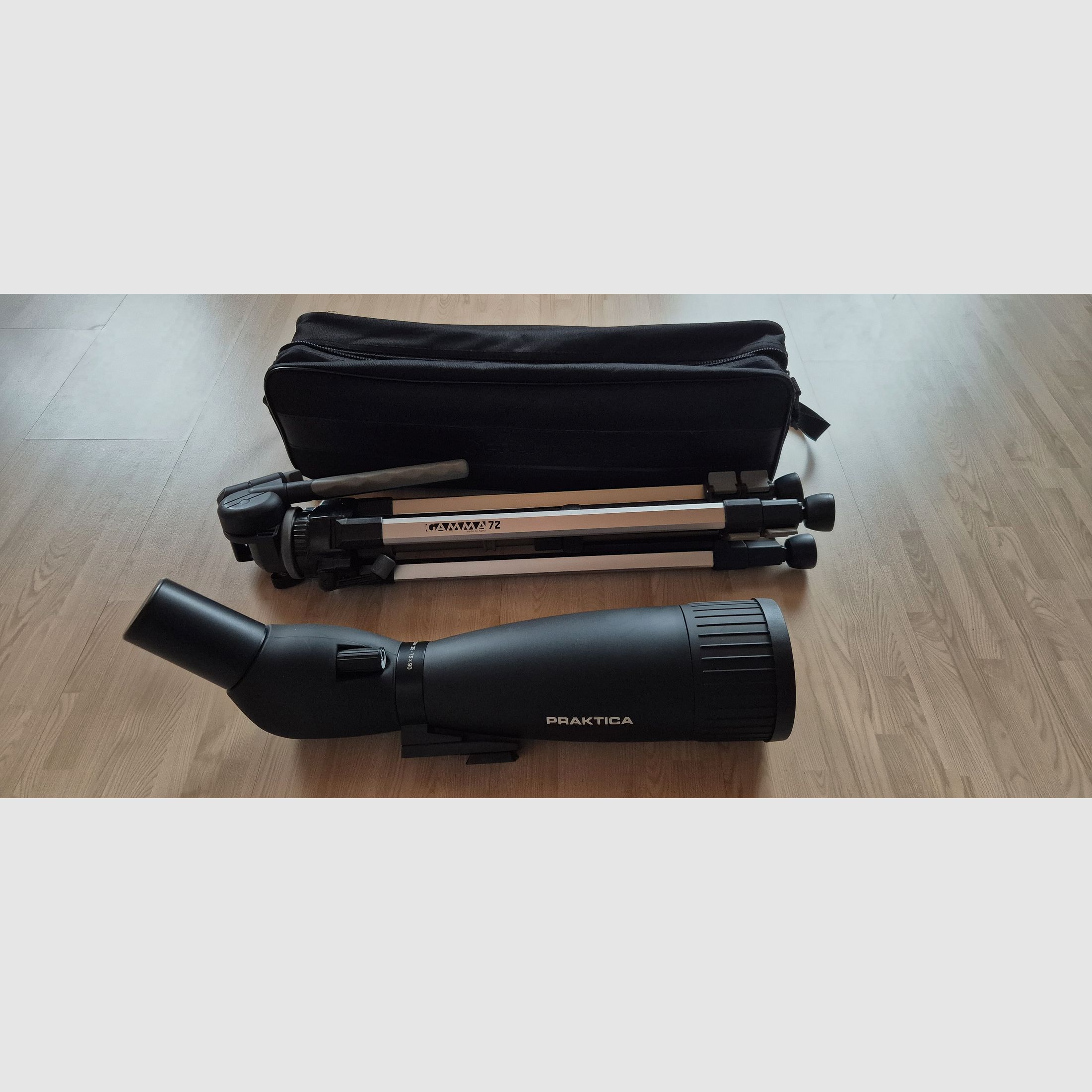 Praktica Spotting Scope 25-75x90 with Tripod and Bag