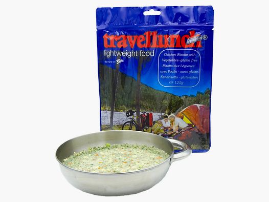 Travellunch Risotto di Pollo con Verdure senza glutine 1 confezione