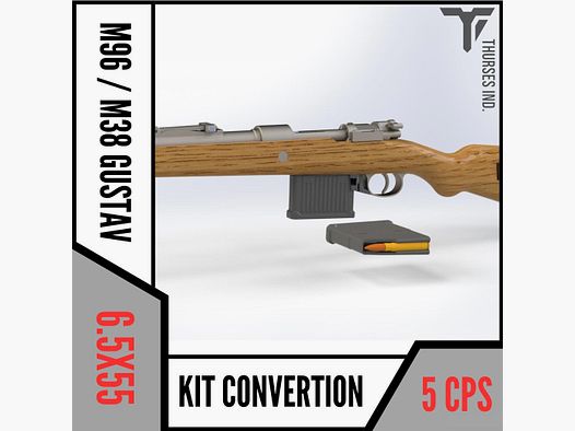 TI Conversion + Chargeur M96 / M38 Carl Gustav 5 coups