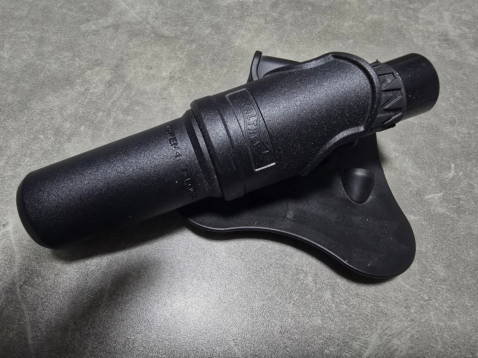 WALTHER 16 " SCHLAGSTOCK MIT ORIGINAL GÜRTELHALTER ! !