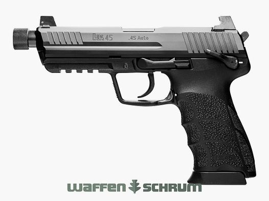 Heckler & Koch USP 45 Compact Tactical M16x1 / impugnatura in polimero nera