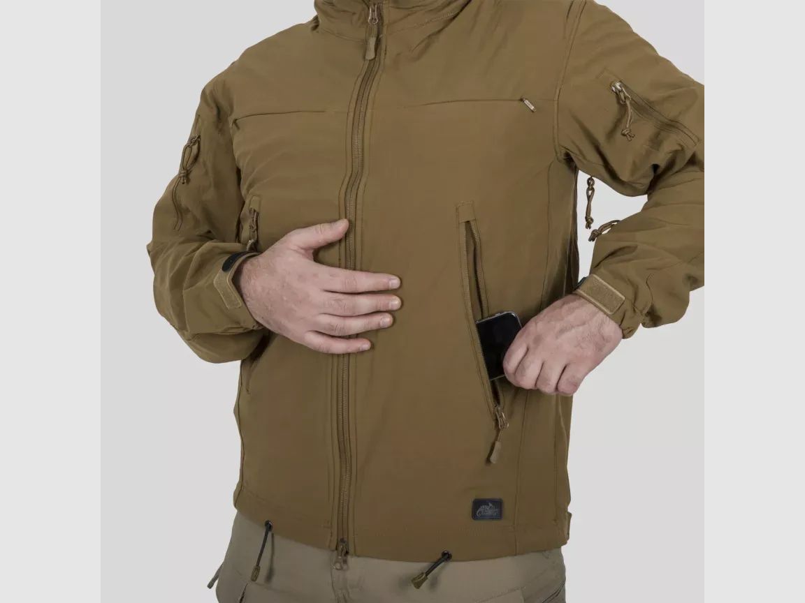 COUGAR QSA + HID jas – Softshell-windblocker (zwart) Helikon-Tex, afbeelding 6 van 8