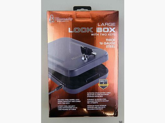 Hornady Large Lock Box – Cassetta di sicurezza per pistola