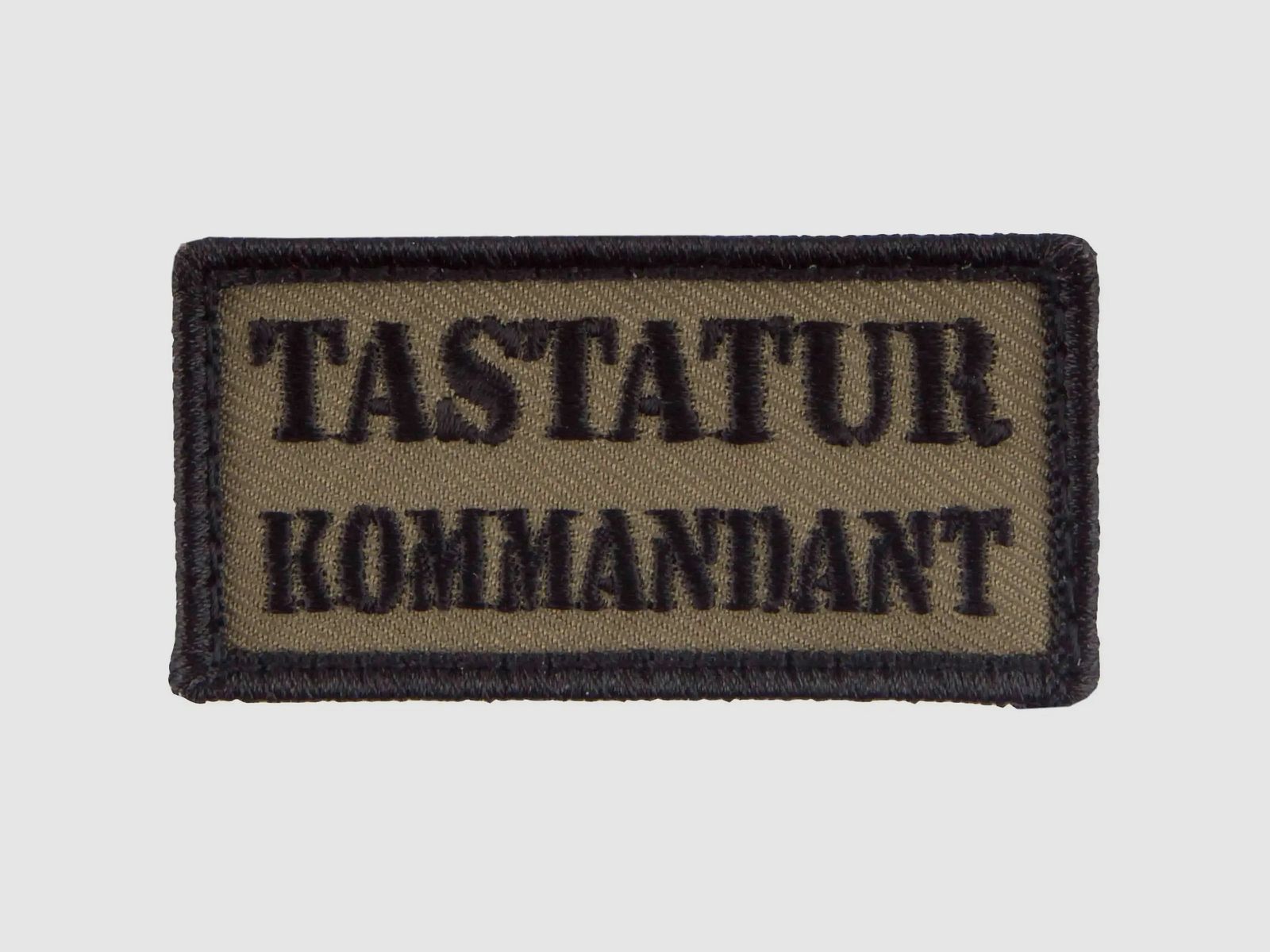 Café Viereck Patch Comandante de teclado