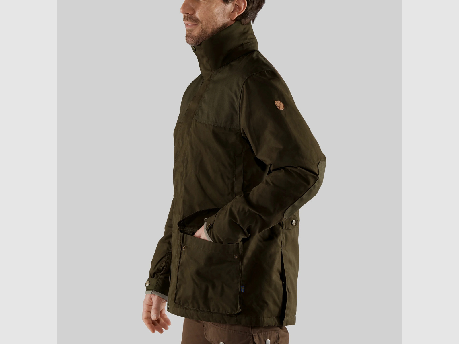 FJÄLLRÄVEN Sörmland Padded Jacket M Dark Olive
