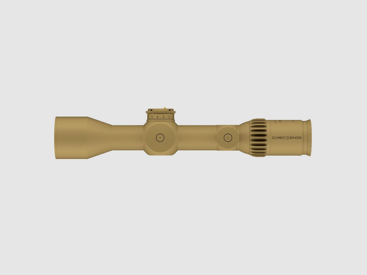 SCHMIDT U. BENDER 3-20×50 PM II Ultra Short LP TREMOR3 1cm ccw DT27 MTC LT / ST ZC CT RAL 8000, afbeelding 3 van 5