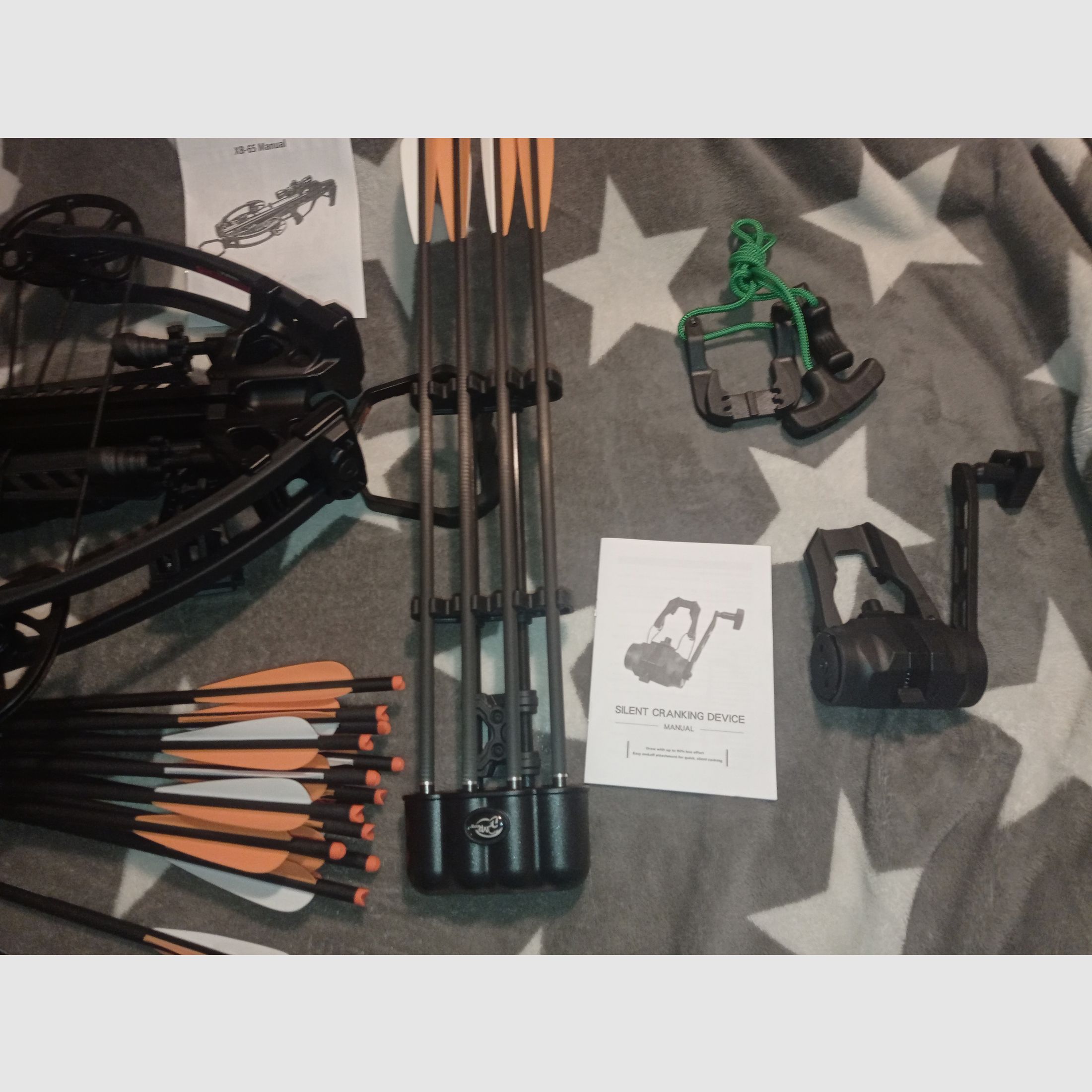 Compoundarmbrust Mankung Chester XB65  mit Kurbelspanner