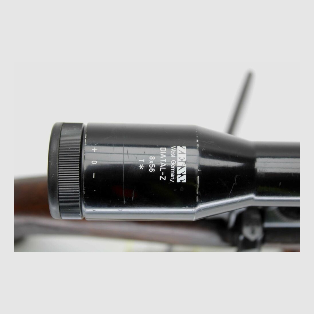 Rep. rifle Mauser 98 hunting conversion with Zeiss Diatal 8x56 and stock shortening 9.3x62