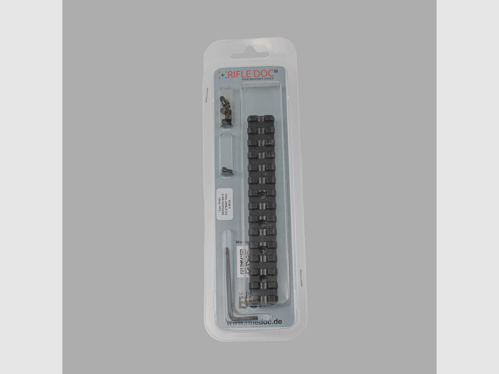 Rail Picatinny Weaver en acier pour BERGARA B13