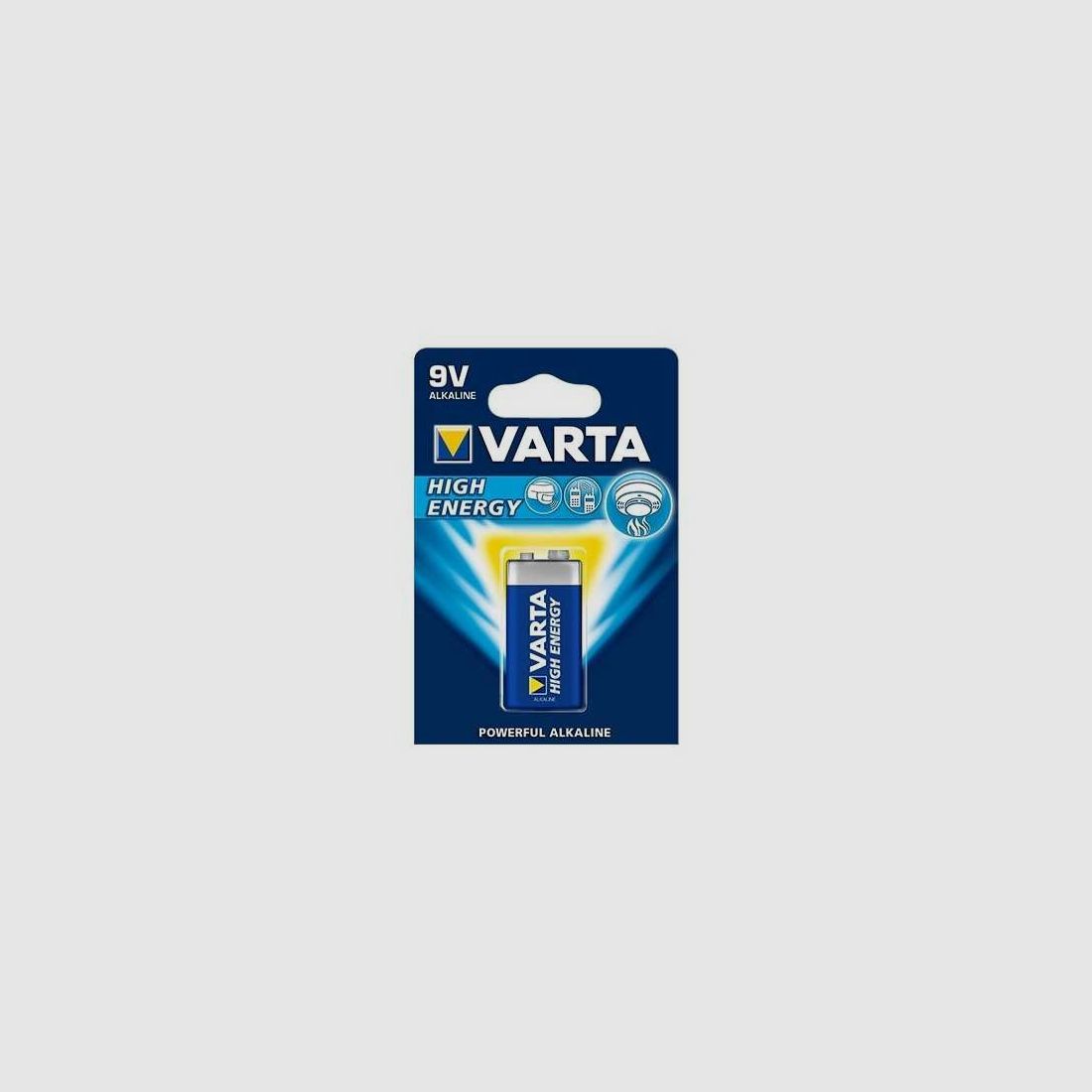 9V Alkaline Batterie Varta