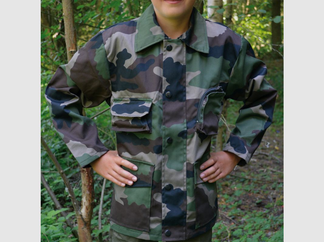 Kinderjacke Camo Jagd Baumwolle-Polyester 6-16 Jahre, Bild 1 von 7