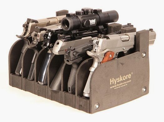 Soporte de armas Hyskore para 6 armas cortas