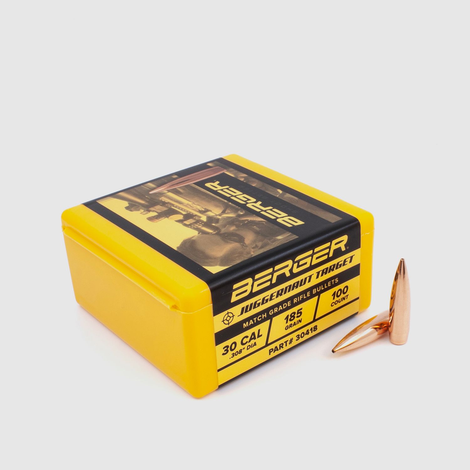 Berger Geschoss .30 Juggernaut Target 185GR 100 Stück
