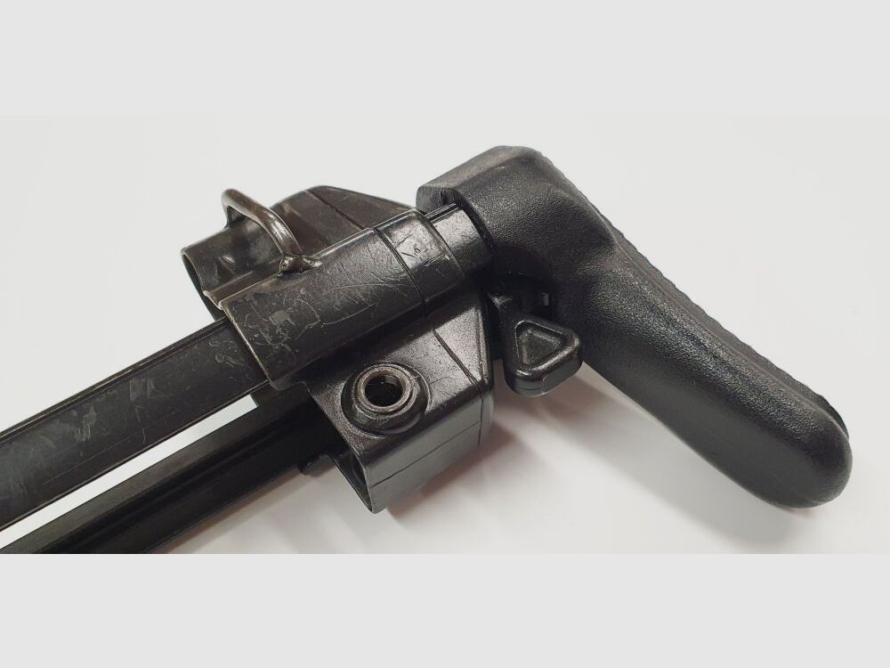 Heckler & Koch Original Heckler & Koch H&K MP5, SP5 collapsible shoulder stock (2 positions) push stock, used
