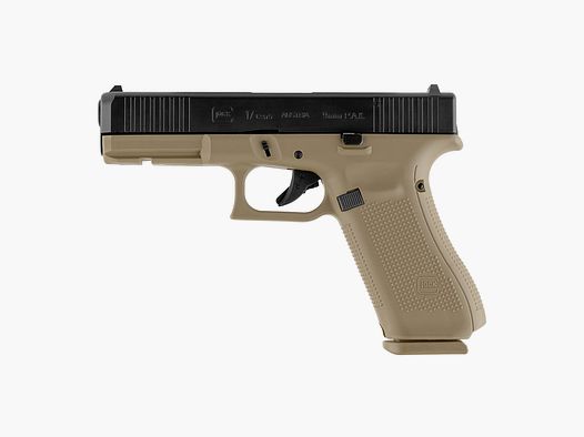 Glock G17 Gen5 Coyote Schreckschuss Pistole Kaliber 9mm P.A.K.
