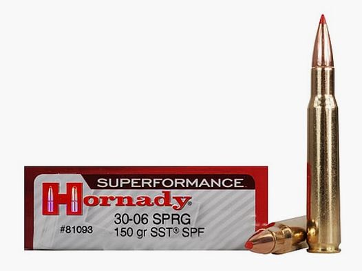 Hornady Superformance .30-06 Sprg. 150GR SST 20 cartucce