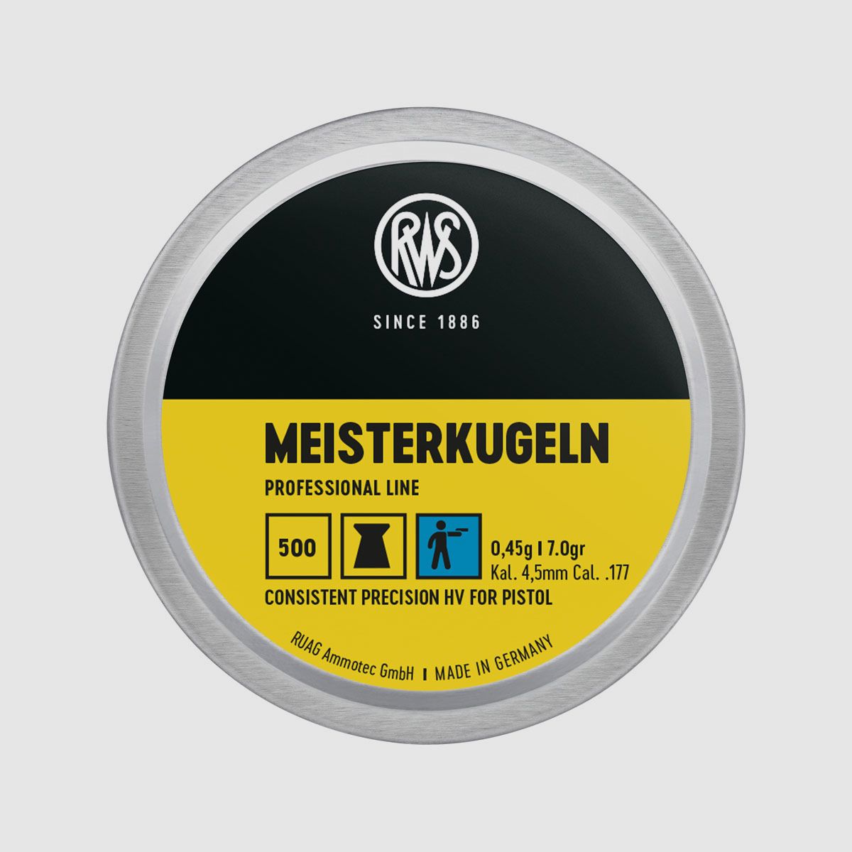 RWS 4,50mm Meisterkugeln HV 0,45g Professional Line