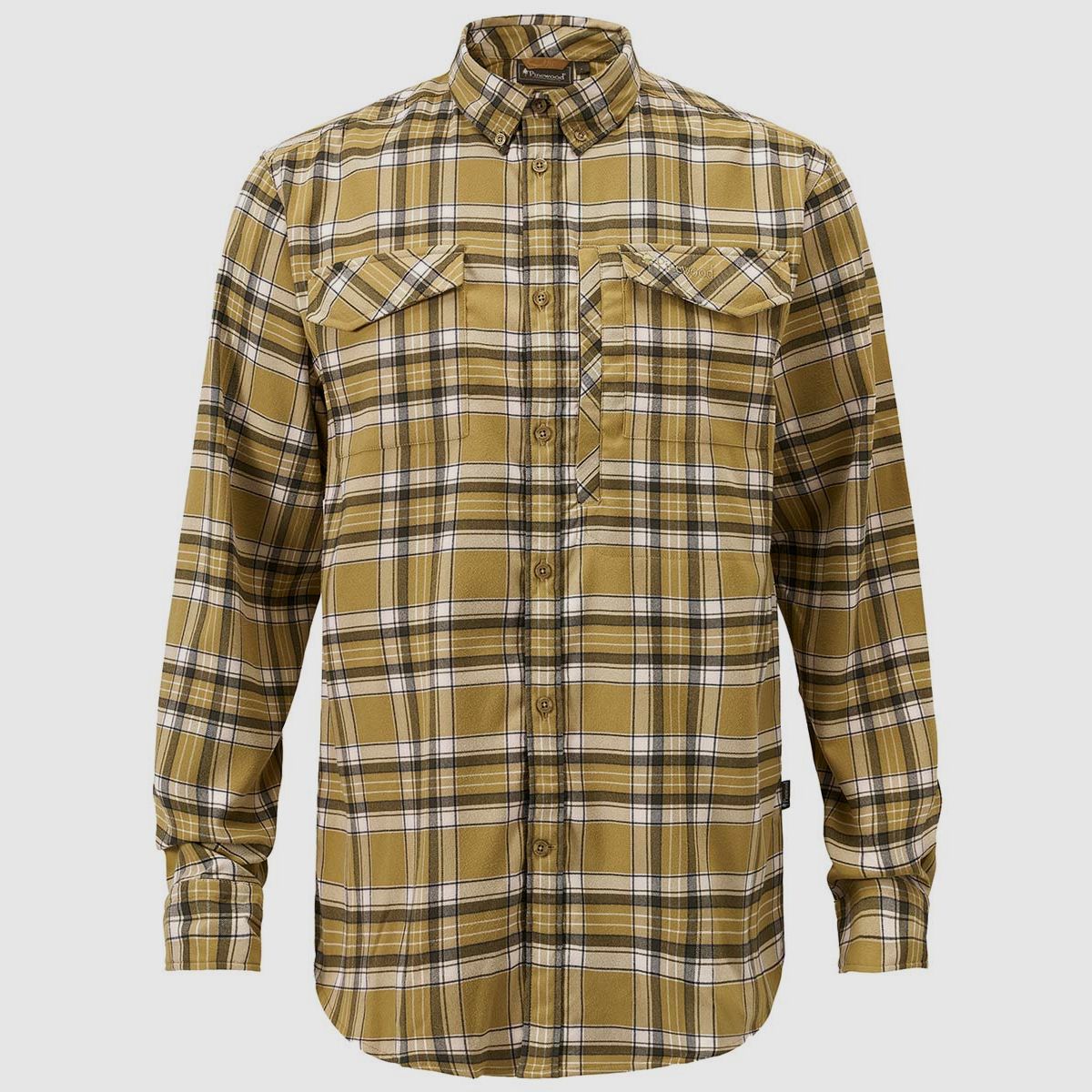 Pinewood Hemd Abisko Hiking Flanell Golden Hay