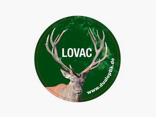 Dual optics deer sticker