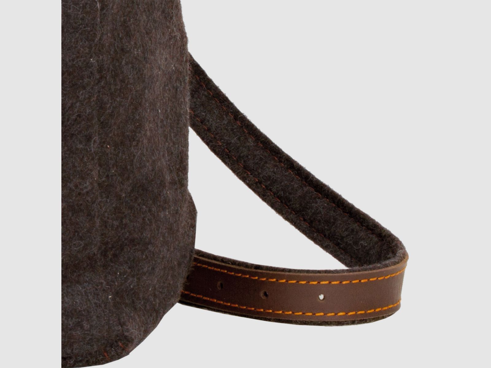 AKAH Wanderrucksack LODEN mit Büffel-Leder