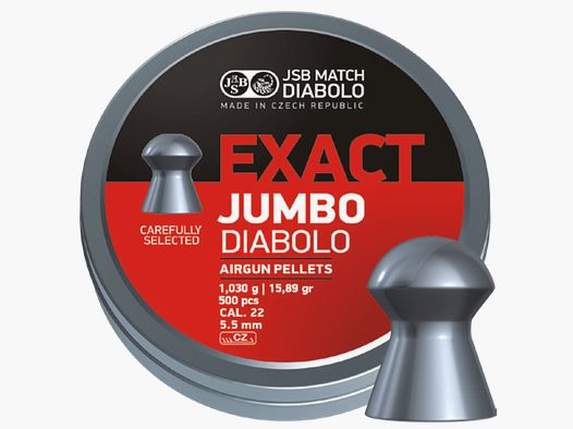 JSB Jumbo Exact, Kal. 5,5mm, 1,030g,