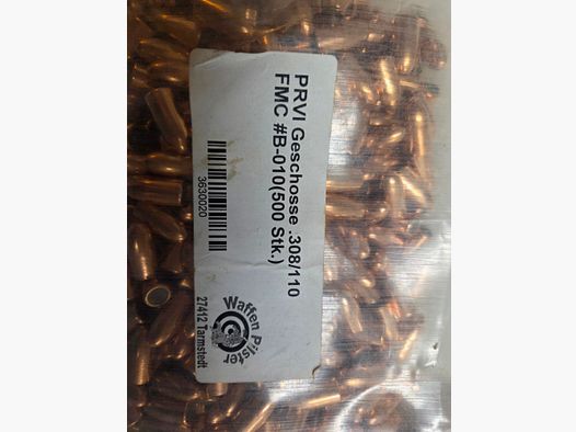 PRVI Geschosse 308 /110 fmc