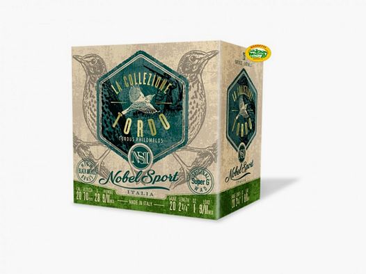 NOBEL Patronen TORDO Kollektion Spezial Kal.20 gr.28 pb.9/11 Mix