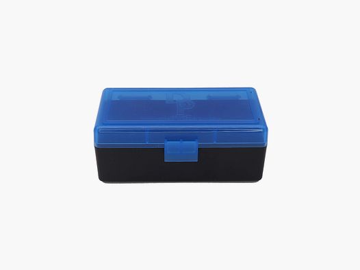 Dillon ammunition box, for 50 handgun cartridges - .38Spec/.357Mag