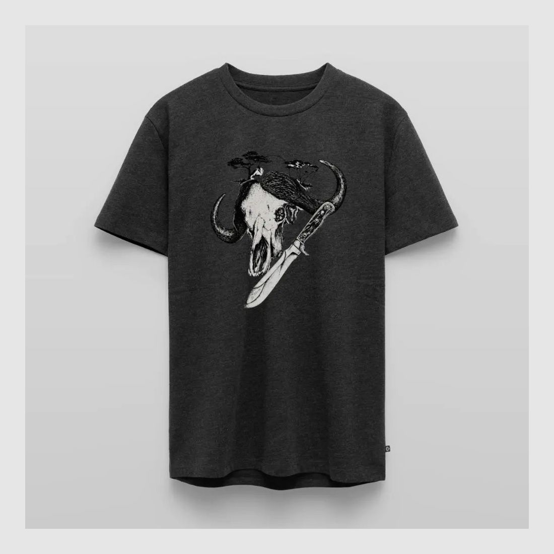 PUMA Men´s Premium T-Shirt „White Hunter – Big Game"