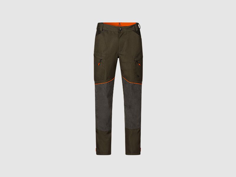 Seeland Venture Hunting Trousers Men Pine Green/Hi-Vis Orange 56