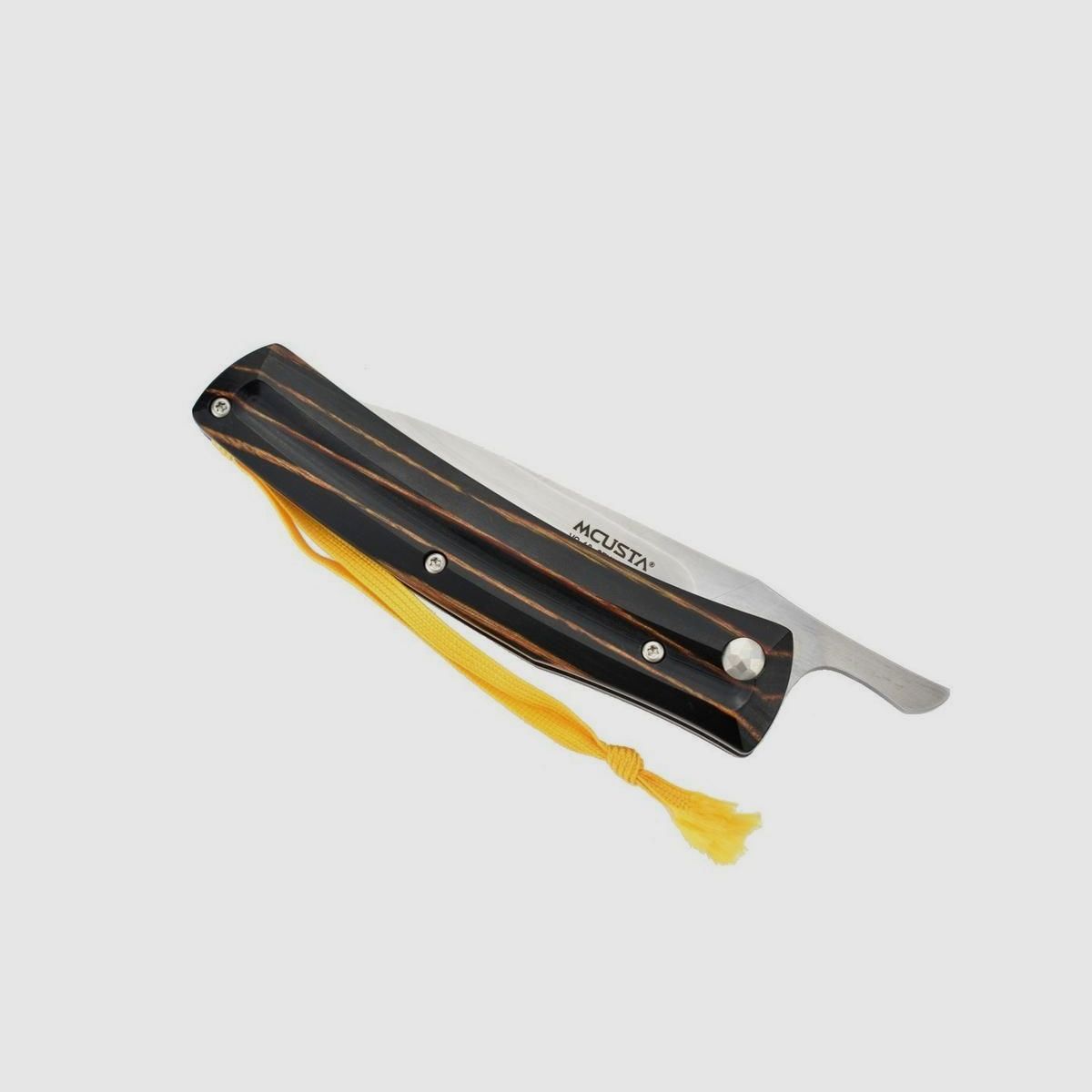 Mcusta MC-0192C Higonokami VG-10 San Mai Pocket Knife yellow/black, image 12 of 20