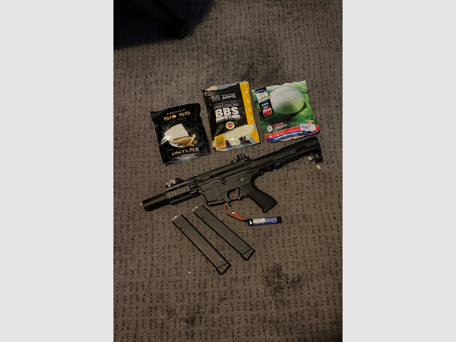 Sonderanfertigung aus 3 verschiedenen Waffen