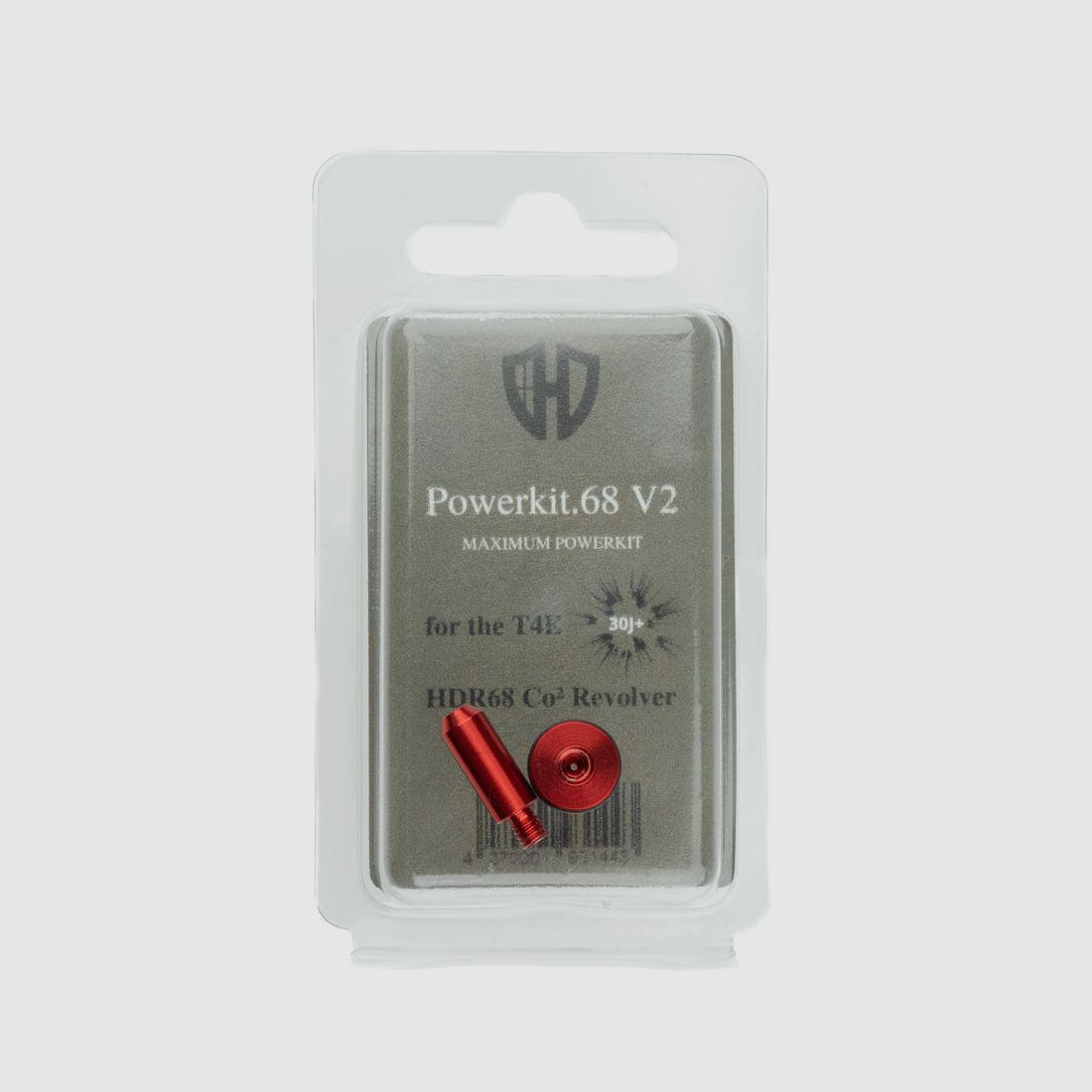 NEW ! ! Powerkit.68 for HDR68 | ROT eloxiert | Exportventil | ALU | 30J+